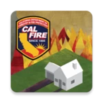 cal fire ready for wildfire android application logo